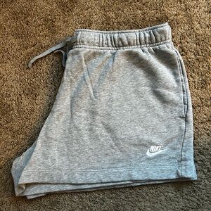 Nike Heather Gray Athletic Shorts
